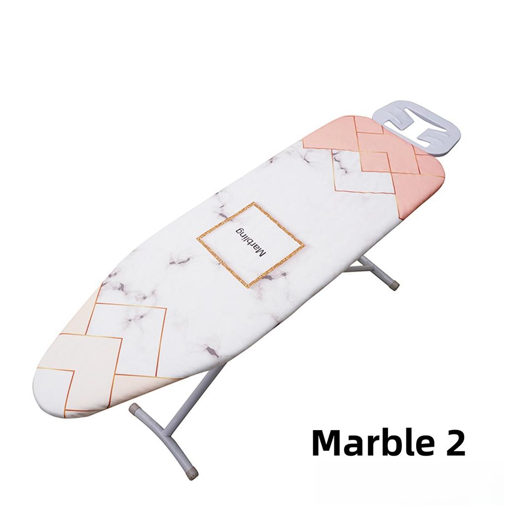 Ironing Board Cover Scorch Resistant, Extra Thick Cotton Iron Cover with Padding Heat Reflective Heavy Duty Pad Approx 140x50cm