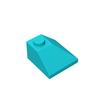 100g Small Particle Building Blocks - LEGO Technic Compatible 2x2 Double-Sided Corner Slope Surface