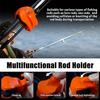 Fishing Rod Holder, Pole Belt, Fastener, Suspenders, Strap, Elastic Cable, Fishing Rod Storage Tool, Tackle Box Accessories