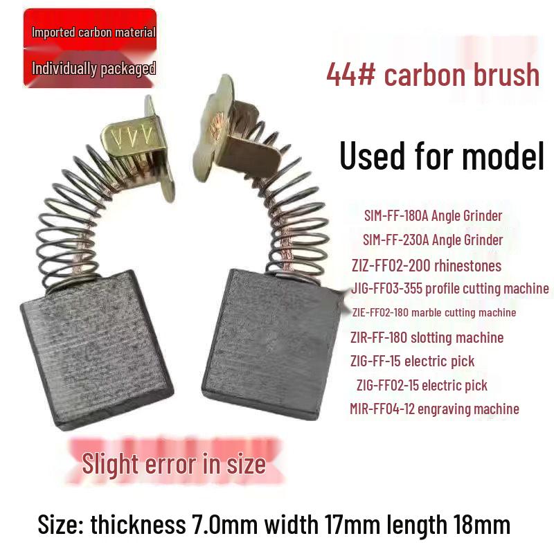 Carbon Brush for Power Tools: Electric Hammer, Cutting Machine, Angle Grinder, Hand Drill, Pistol and Impact Drill