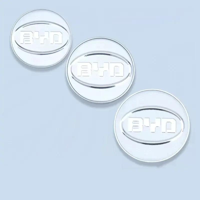 1pcs/4pcs Car Wheel Center Cover for BYD F3 L3 F0 G3 S6 F6 M6 S7 Tire Hub Caps Rims Dust-proof Emblem Sticker Accessories