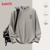 Baleno Men's American Style Heavyweight Pure Cotton Long Sleeve T-Shirt
