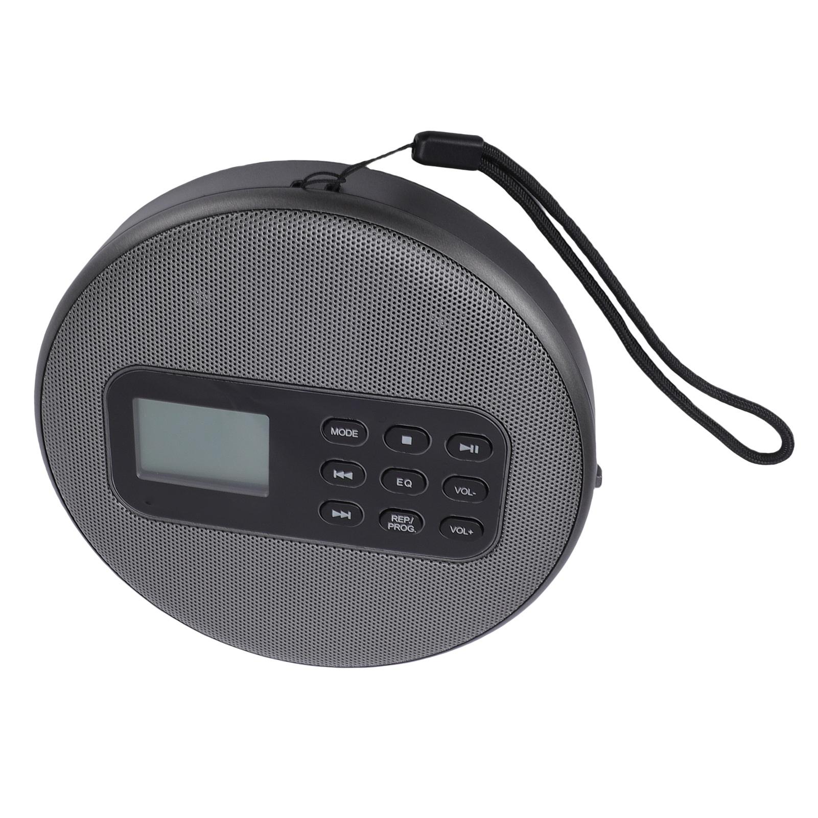 

Portable CD Player Re able Stereo 3.5mm Cable Double Speakers CD CD-R MP3 Music Disc Player