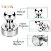 10Pcs Fridge Magnets Metal Magnetic Push Pins Polished Surface Widely Used Refrigerator Magnets Strong Fridge Magnets