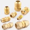 Air-Conditioning Copper Pipe Butt Joint Extension Copper Pipe Joint Copper Pipe Quick Joint Middle Flared Joint