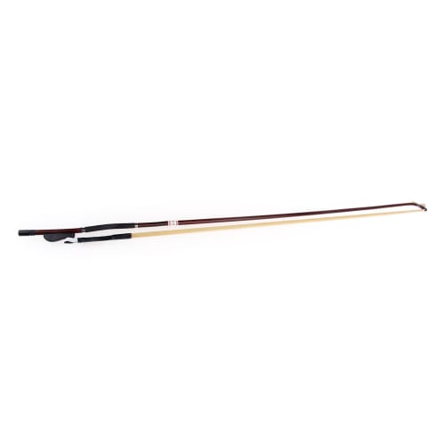 High-quality erhu bow for beginners and practice. [Northern Style] Made with virgin purple bamboo and natural white horsehair. Includes dedicated case