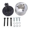 Flywheel PTO Drive Kit Steel CNC Machined V Twin Engines Adapter Coupler Replacement for Predator 670