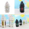 F26C European Decorative Candle Holder Christmas Lanterns Moroccan Hanging Lanterns Wrought Iron Tabletop Lanterns Decor