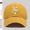 Pc Lemon Print Trucker Cap with Pink Bow  Adjustable Snapback Baseball Hat Suitable for Spring Summer Lightweight Sun Hat for