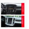 For volvo XC40 C40 EX40 2019-2025 Car Styling Interior Accessories Central Console Decoration Frame Cover Trim Silver Sticker