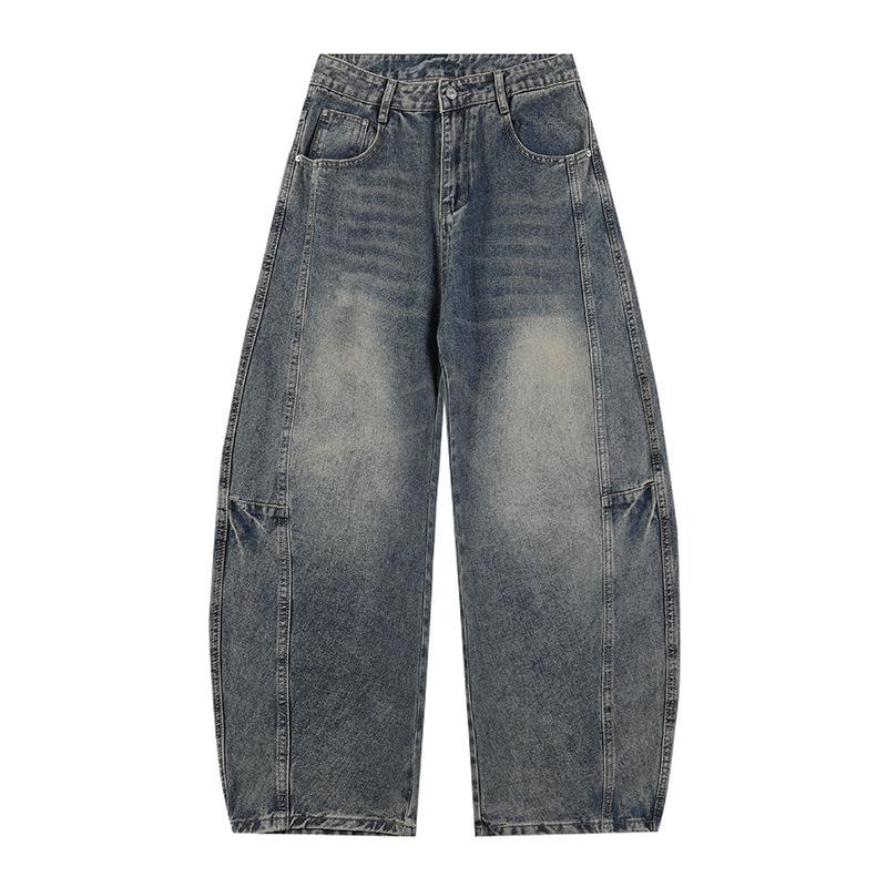 

Американский хай-стрит стирка джинсы-шаровары мужские красивые брюки M