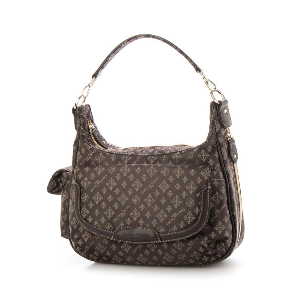 Christian Olivier Multifunctional Shoulder Bag 38-7806 (Chocolate)