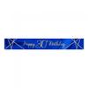 Foil 30th Birthday Banner