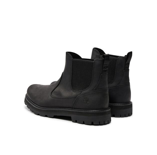 Black Timberland Britton Road Mid Chelsea Boots TB0A6A4WW021, Black