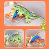 3D Soft Doll Sleeping Lizard Pillow Stuffed Fluffy Toy Kids