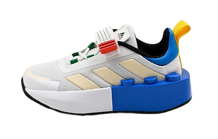 adidas Tech RNR Strap LEGO Cloud White Wonder White Shock Blue GS HP5878 38.5