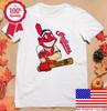 T-shirt Uomo Logo Cleveland Indians Bianca Unisex Tutte le Taglie S-5XL T-Shirt Unisex