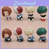 My Hero Academia Pvc Car Decor With Collectible Figures For Car Enthusiasts