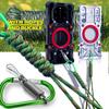 Rotating Bracket Hollow Metal Phone Case with Lanyard