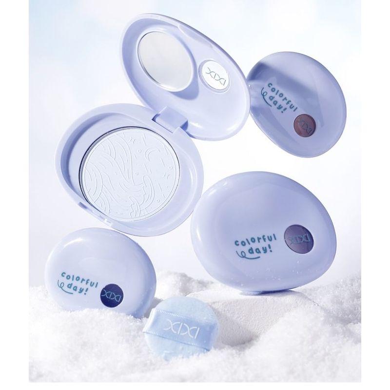 xixi - Cloud Island Clear Oil Control Pressed Powder - 3 Colors