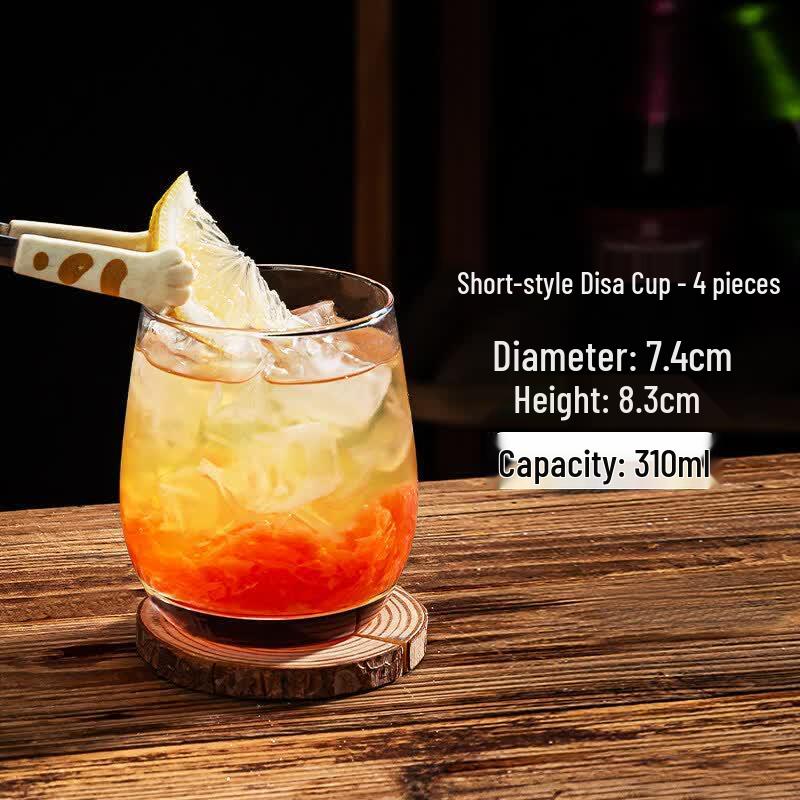 ZISIZ Versatile Cocktail & Juice Glass Set