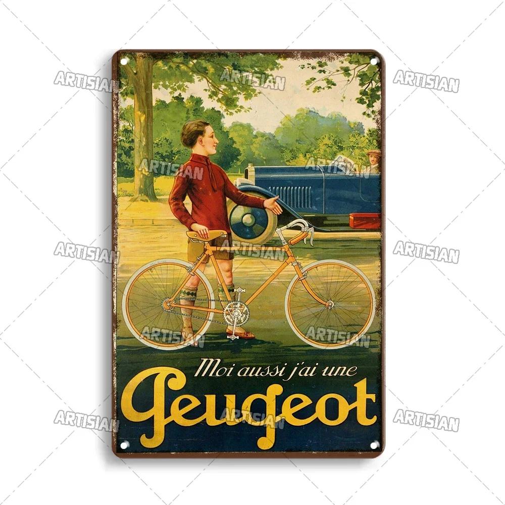 Segno di Latta Metallico Bicicletta Arrugginita Piatto Decorativo Casa Bar Studio Segni Metallici Poster Metallico Vintage Targhetta Metallica da Viaggio Piatto da Parete