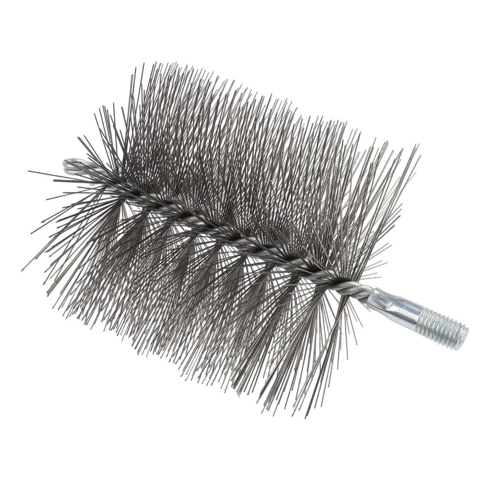 50/60/120mm Stainless Steel Wire Cleaning Brush Round Chimney Flue Cleaning Brush Steel Pipe Wire Brush Fireplace Accessories