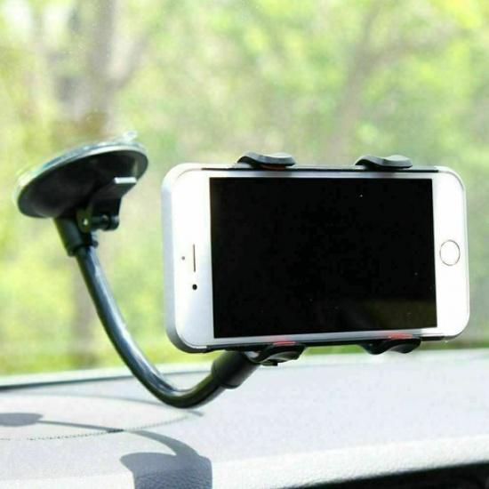 360° Car Windshield Mount Cradle Holder Stand For Mobile Cell Phone GPS