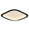 Modern Black Round LED Ceiling Light for Hallways