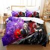 3d Printing Anime The King Of Fighter Bedding Set Boys Girls Twin Queen Size Duvet Cover Pillowcase Bed Kids Adult Home Textile