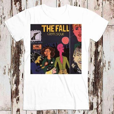 230 Gsm 100% Cotton The Fall Grotesque T Shirt Meme Gift Funny Tee Vintage Unisex Gamer Cult Movie Music Mens Womens Adult Top Tee 8028