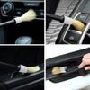 3/5 Stück Auto Außen Innen Detailbürste Borstenbürsten aus Schweineborsten für Autoreinigung Auto Detail Werkzeuge Armaturenbrett Reinigungsbürste