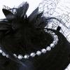 Delicate Mesh Clip Secure Grip Design Breathable Veil Hat Headdress Accessory For Women Girls Special Occasion