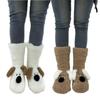 Good House Schwere Premium Rutschfeste Lange Hundeschlafsocken