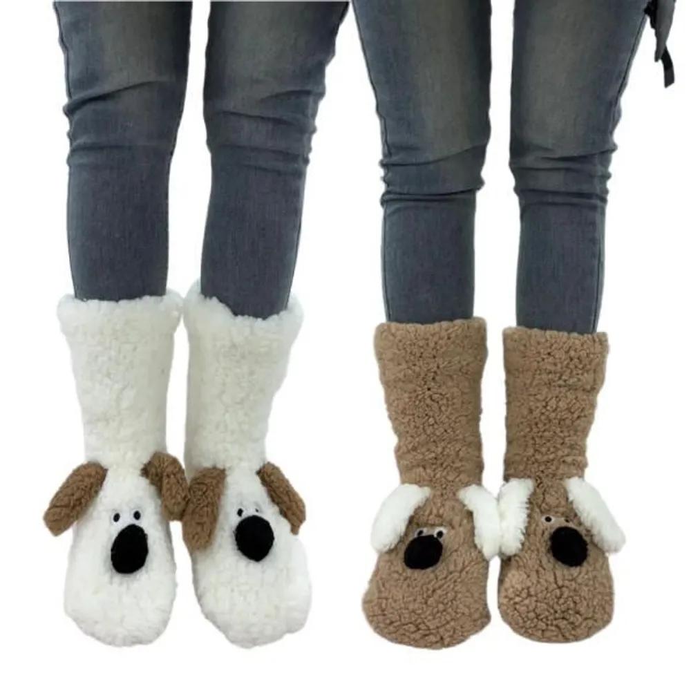 Good House Heavyweight Premium Non-Slip Long Dog Sleeping Socks