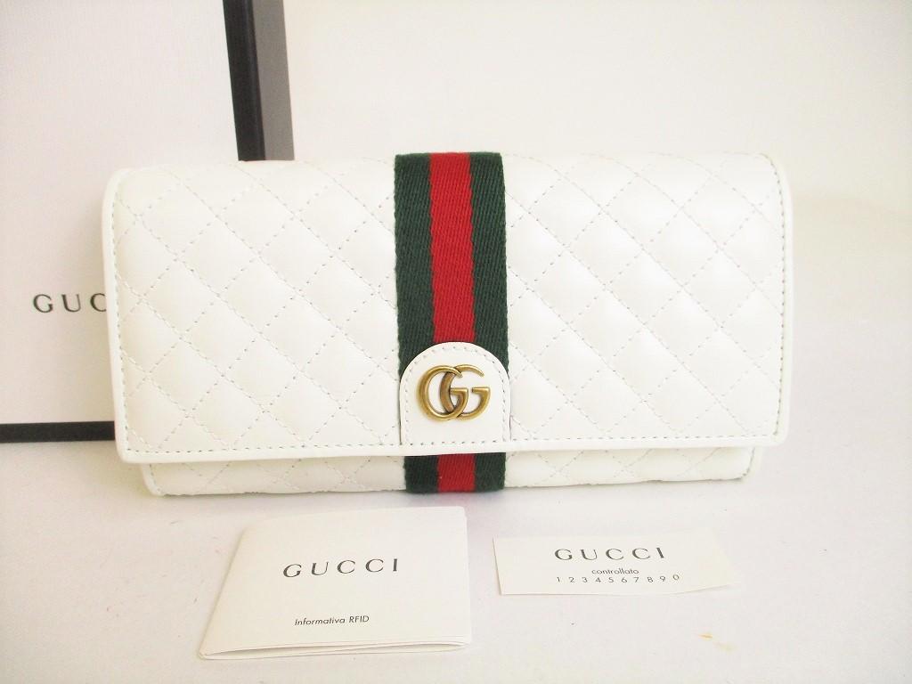 

Автентичний довгий гаманець GUCCI Double G із білої шкіри №9017, відремонтований