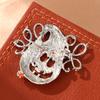 Halloween Pumpkins Brooch Pin For Women Cute Pumpkins Rhinestone Crystal Brooch Lapel Pins Thanksgiving Festival Holiday Bag Hat Suit Jewelry Gift