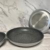 Set de poêles - Arthur Martin - AM130S - 20-24-28 cm - Poignée amovible - Antiadhésif