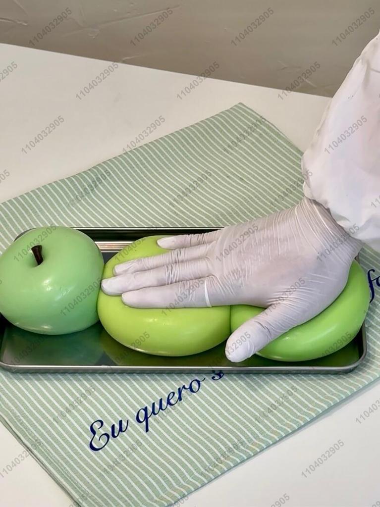 Mela Verde Taba Squishy Grande Mela Giocattolo Fidget Giocattolo da Spremere Asmr Giocattoli Sensoriali Divertenti Antistress Per Adulti Bambini Regalo di Natale