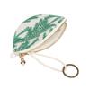 Pull-Out Key Bag Mini Embroidered Pouch Portable Key Organizer Wallet Case for Women Daily Use