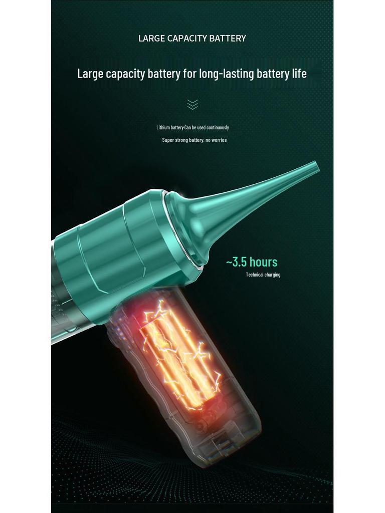 Wireless High-Power Handheld Vacuum Cleaner for Home & Car – Dual-Use with Strong Suction