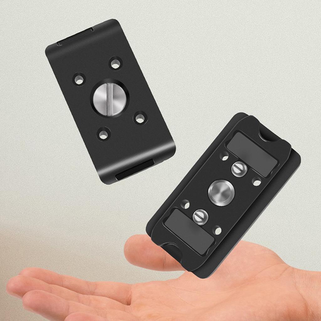 Magnetic Adapter Mount 1/4" ARRI Locating Pin Quick-released Tripods Brackets Stand for 360 OneX2/Action 2 Cameras