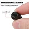 New 4Pcs Car Wheel Tire Valve Caps Air Stem Covers Accessories For Mitsubishi ASX Lancer Pajero Outlander L200 EVO Lancer EX