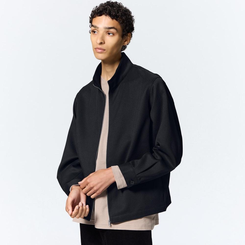 

Рубашка на молнии GU by Uniqlo SW+E 56 OLIVE/XS