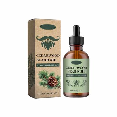 Cedarwood Beard OilMen's Beard Care Oil Nourishes And Softens Beard Smoothness Care Oil 30ml