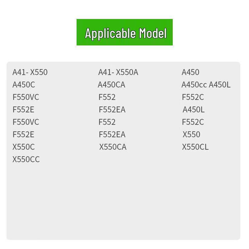 llano Laptop Battery for ASUS X450C X550V A41-X550A