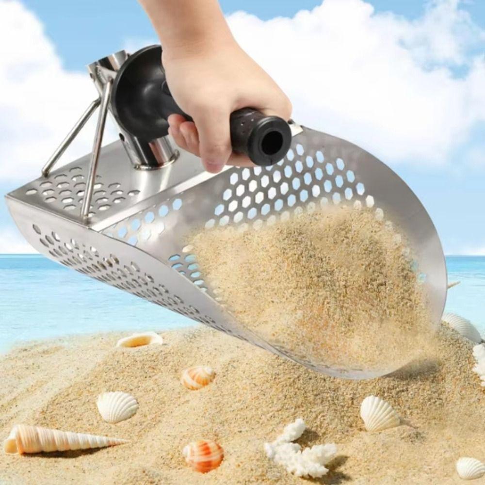 Handle Fast Sifting Metal Detector Metal Detecting Metal Detector Beach Sand Scoop Underwater