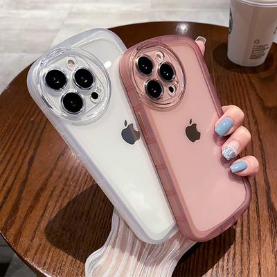 Transparent Camera Protection Phone Case For Iphone 13 11 12 14 Pro Max Xs Max Xr X 14pro 11 Clear Shockproof Soft Bumper Cover