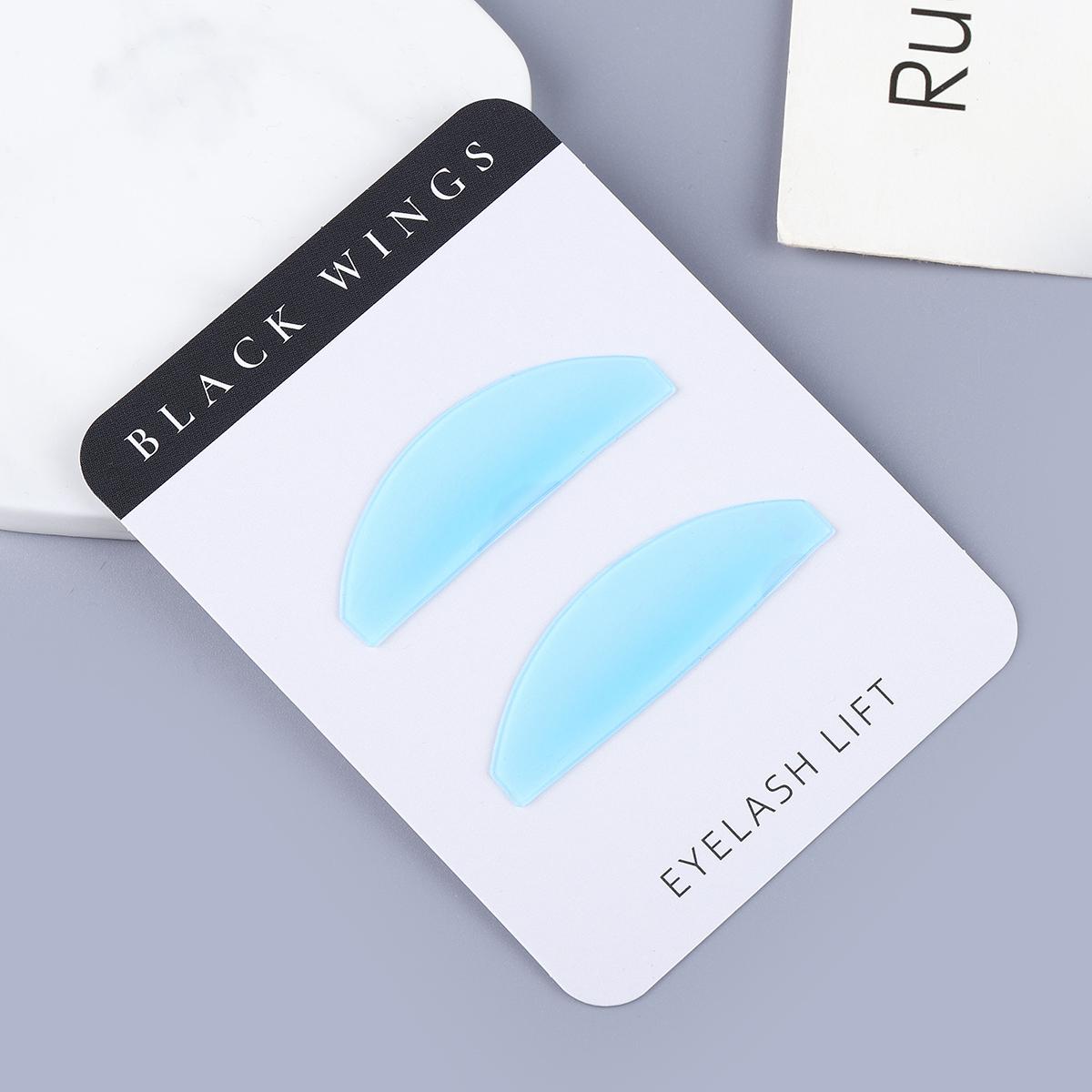 

Подушечки для подтяжки ресниц blackwings NO CURL 1 пара подушечек для химической завивки ресниц 1pair синий