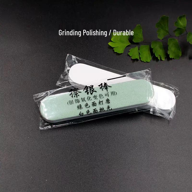 Green & White Silverware Polishing Strips: Individual Pack for Silver Maintenance